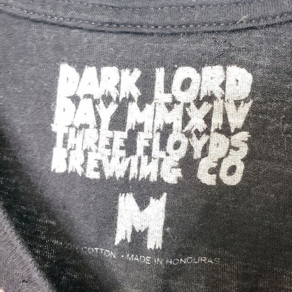 Three Floyds Brewing Co Dark Lord Day 2014 Festival Concert T Shirt Size Medium - Picture 12 of 13